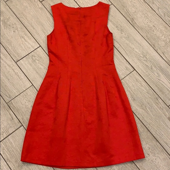 ASOS Tulip Dress in Butterfly Textured Fabric - Picture 6 of 9